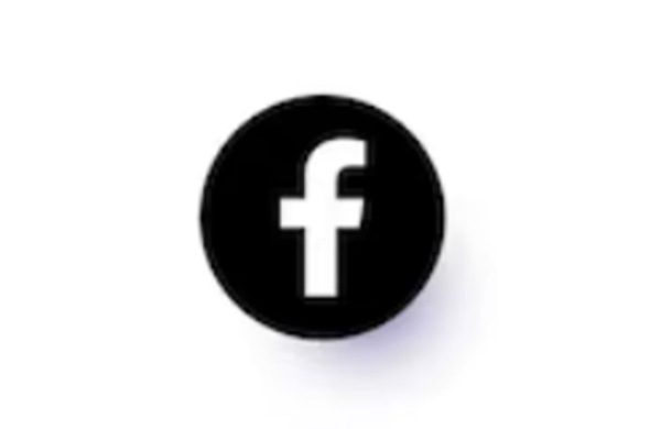 Logo Facebook black