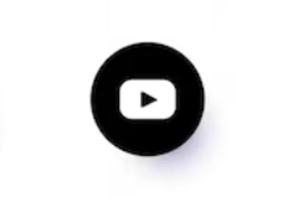 Logo Youtube black